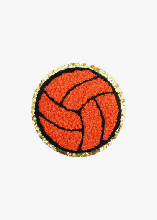 Orange Volleyball patch