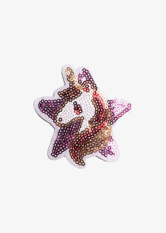 Sequin Unicorn Star patch