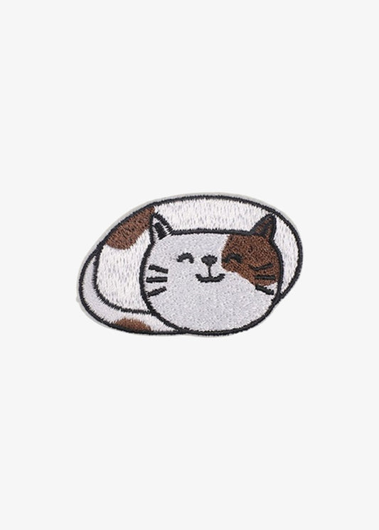 Sleeping Gray Cat patch