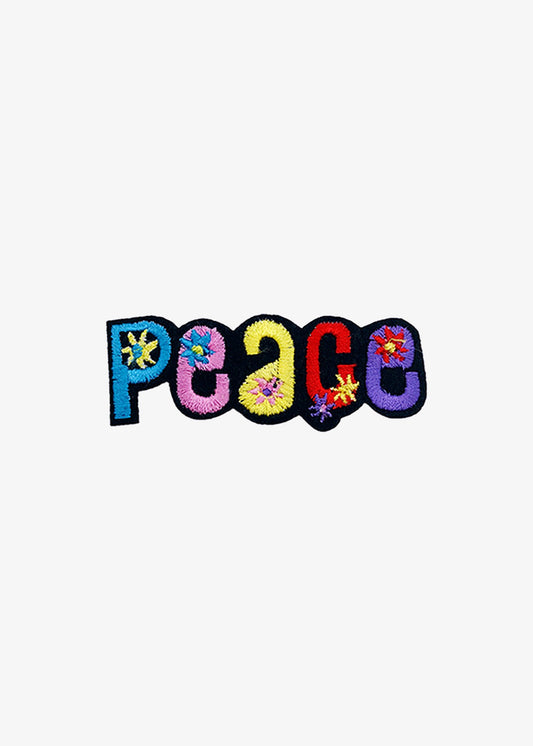 Peace Colorful Word patch