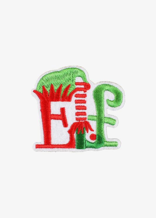 Elf Christmas Word patch