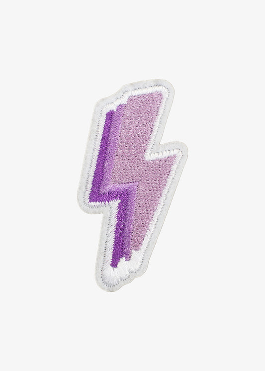 Purple Lightning Bolt patch
