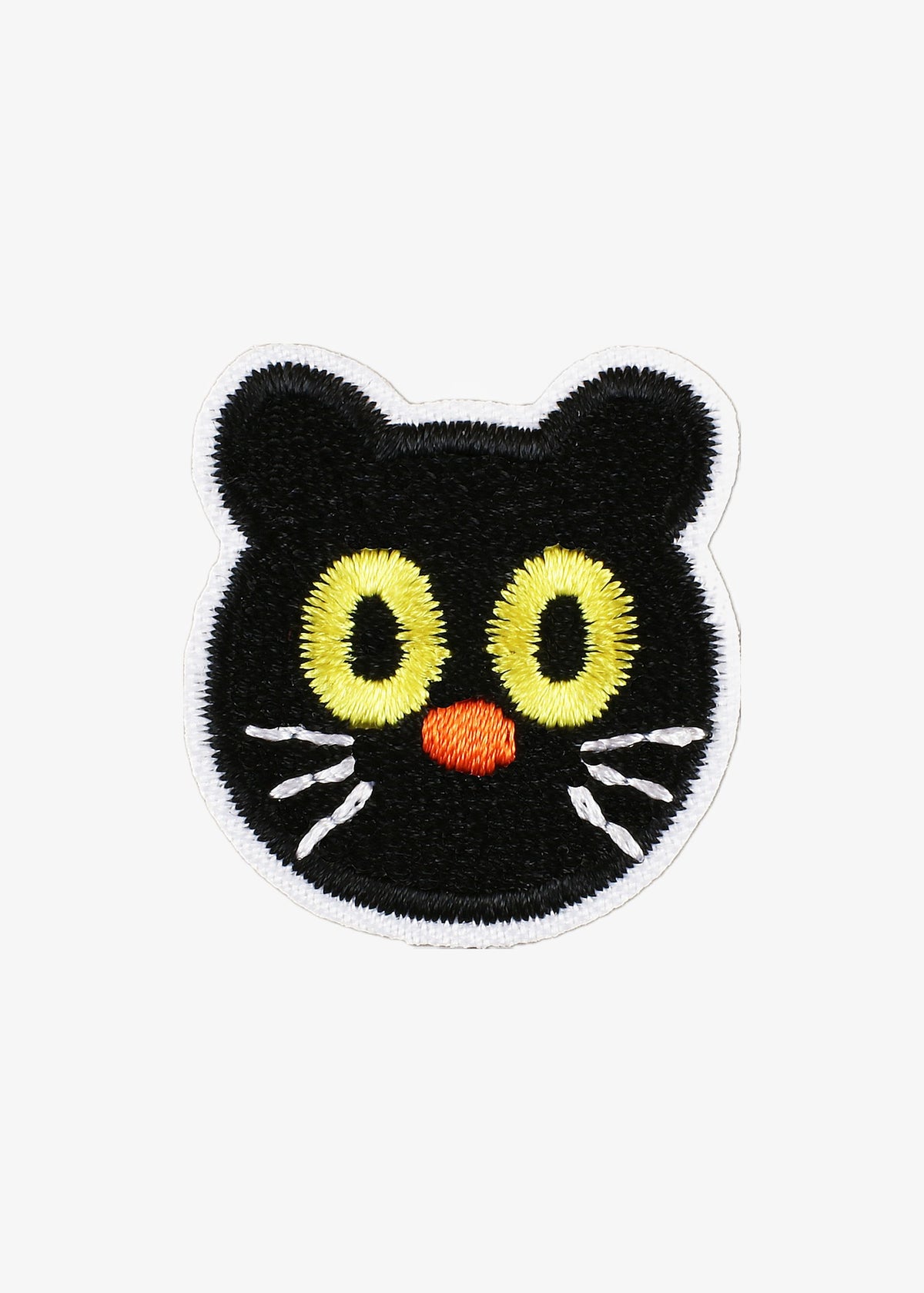 Black Cat Face patch