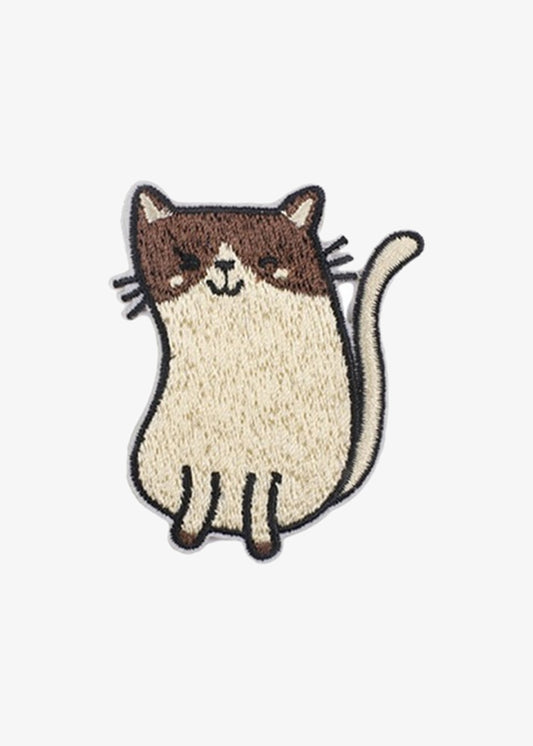 Brown and Cream Cat patch