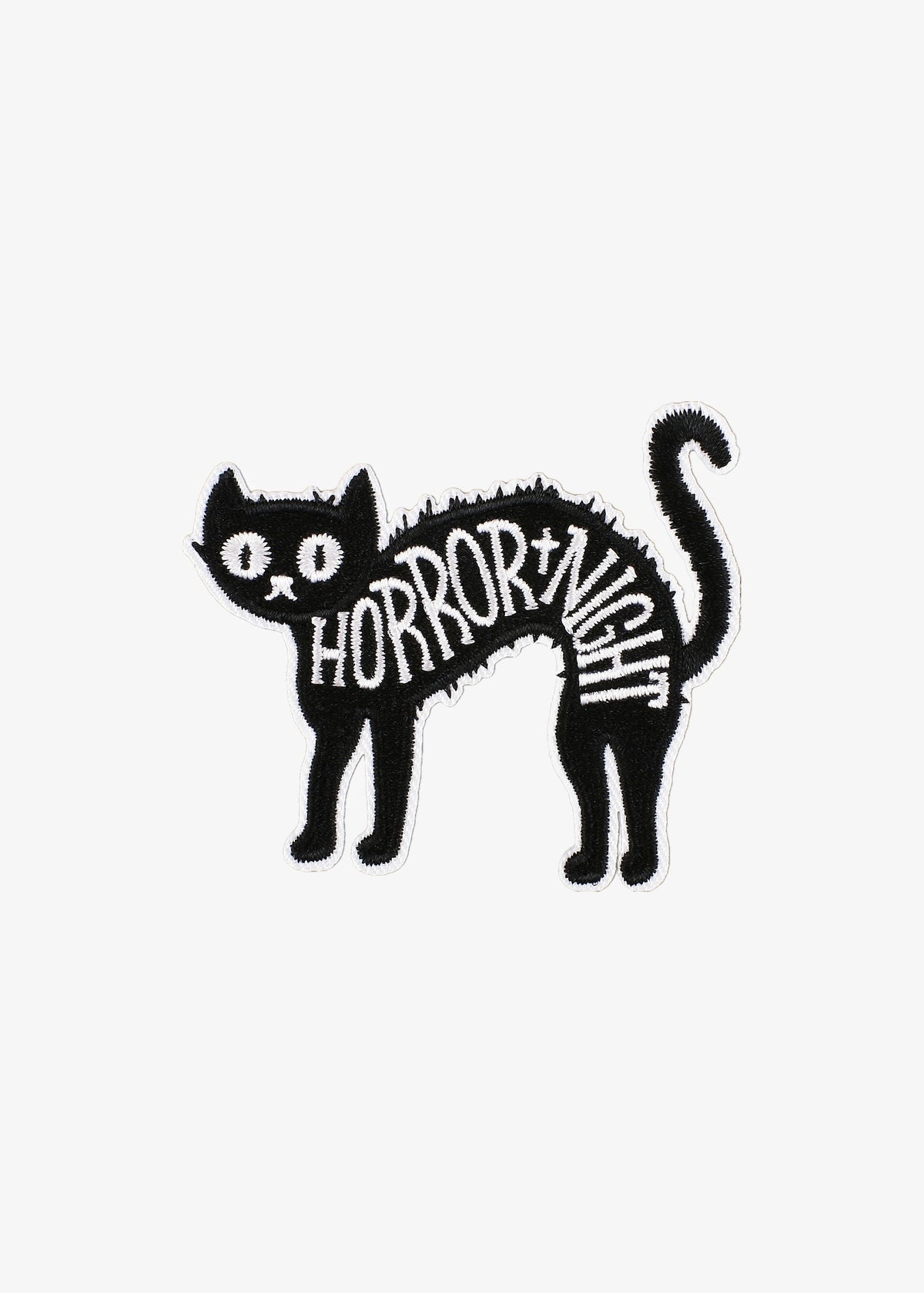 Horror Night Black Cat patch