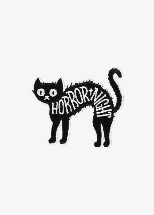 Horror Night Black Cat patch