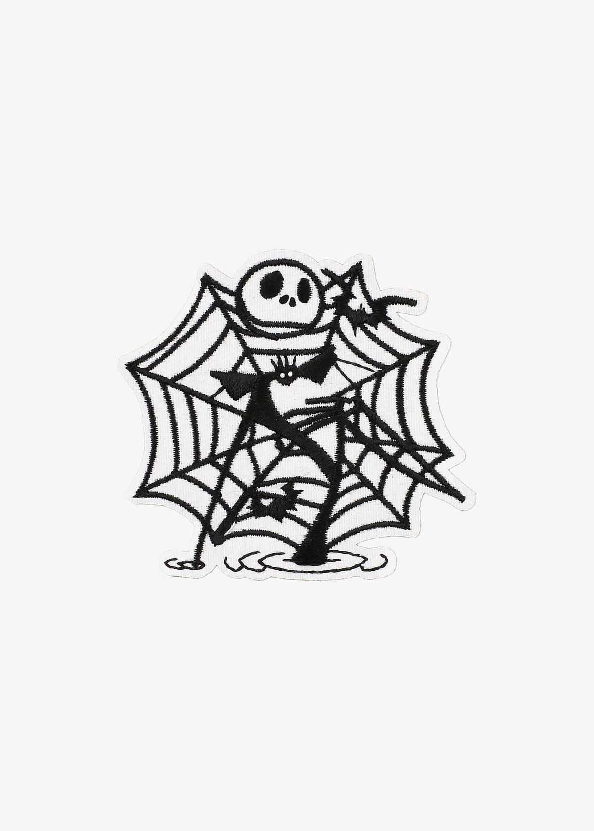 Skeleton in Spider Web patch