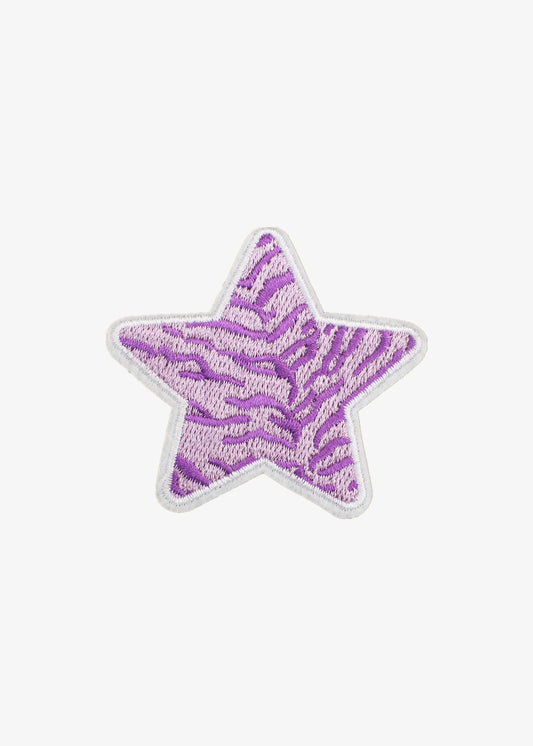 Purple Zebra Star patch