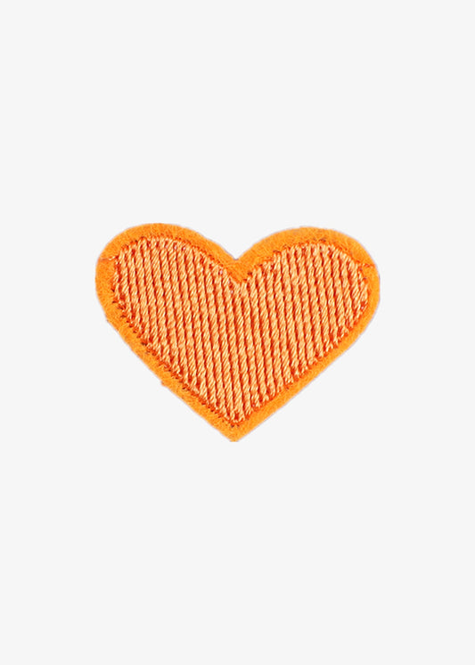 Mini Heart patch, orange