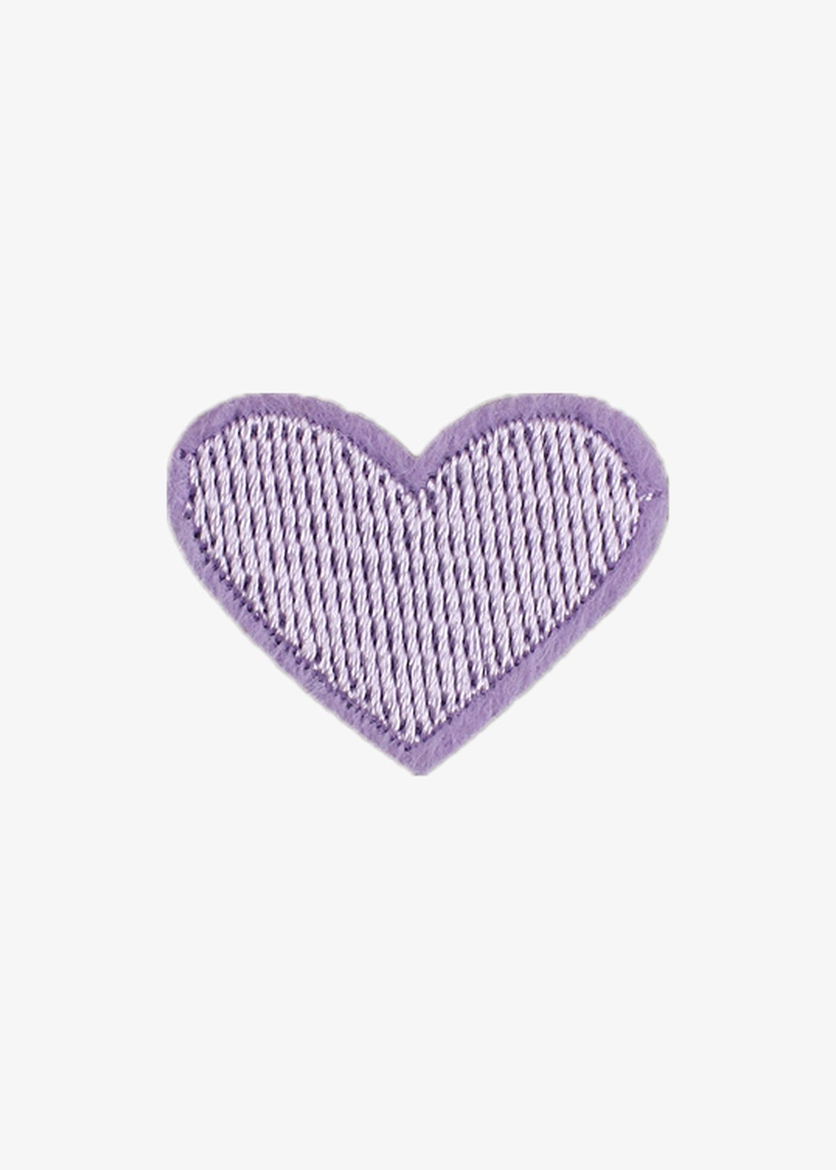 Mini Heart patch, purple