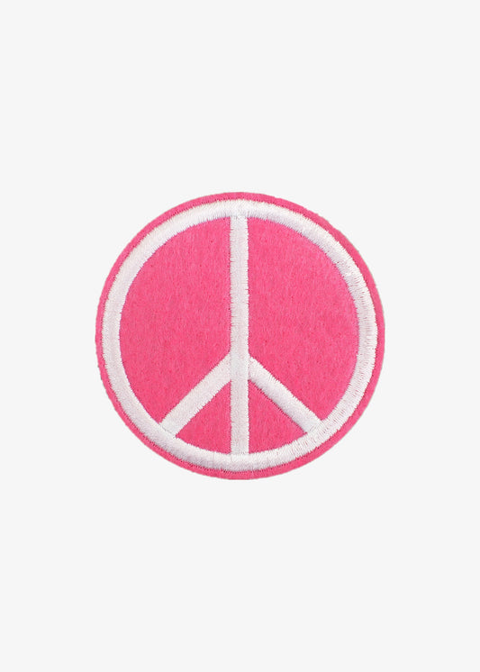 Pink Peace Sign patch