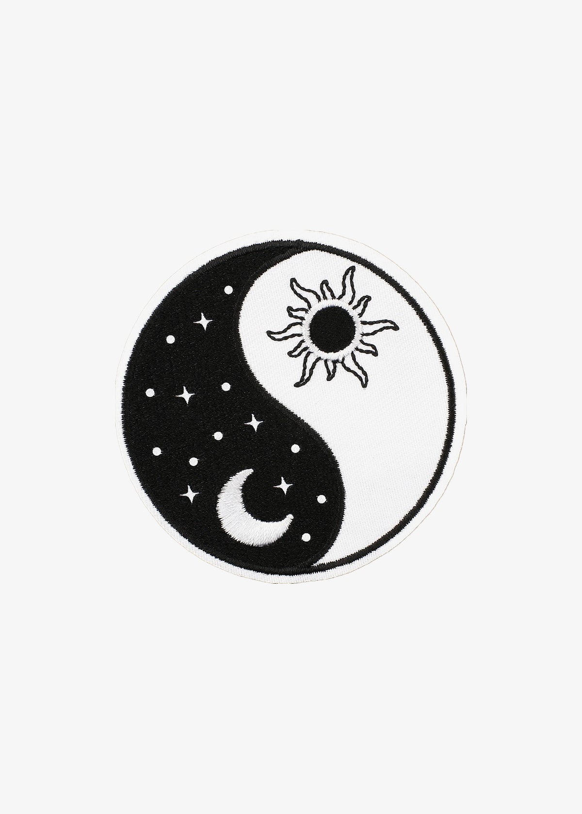 Sun and Moon Yin Yang patch