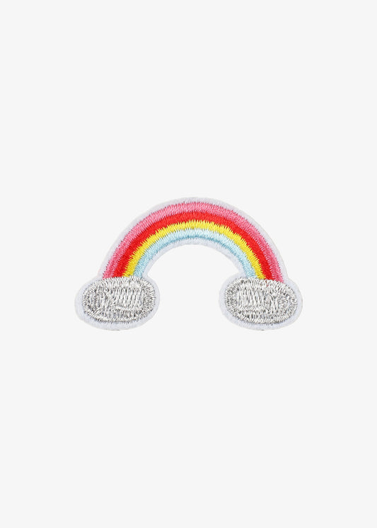 Rainbow with Silver Clouds patch