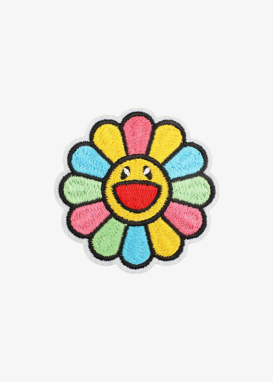 Rainbow Smiley Flower patch