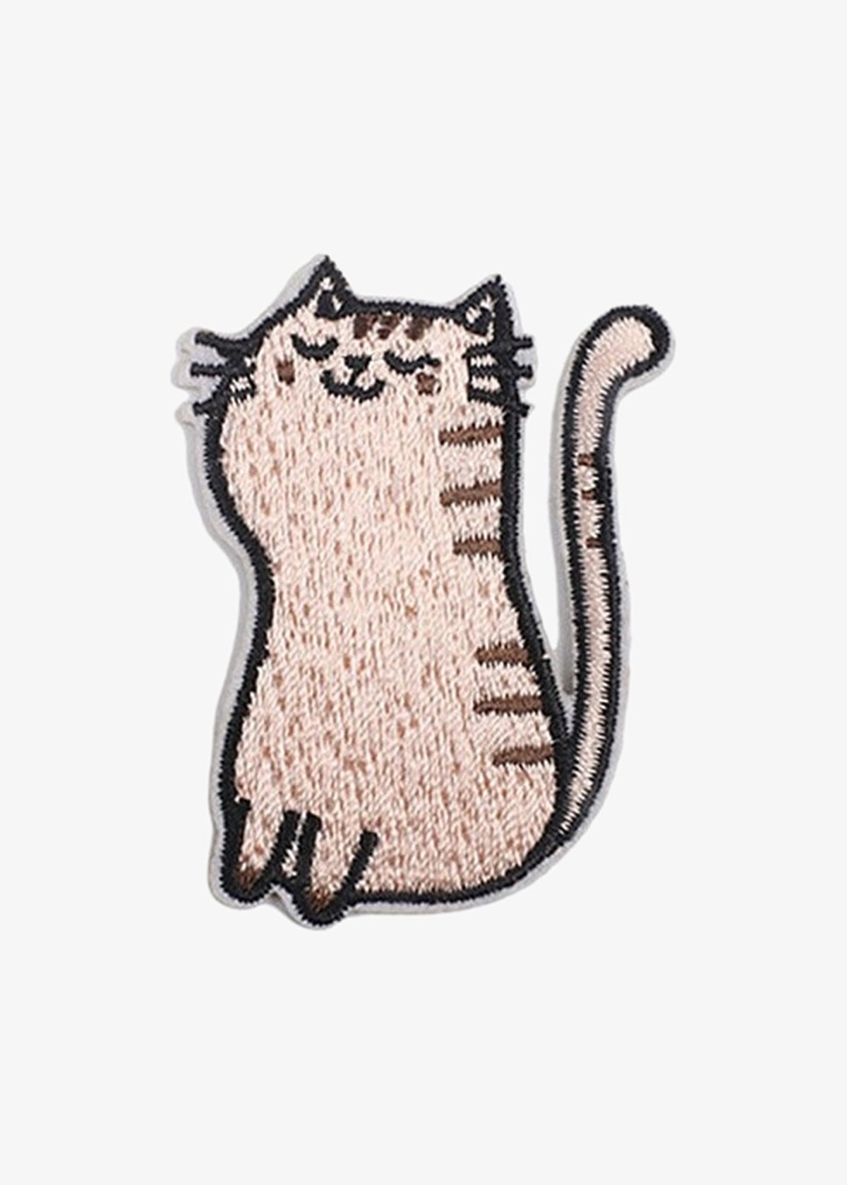 Sitting Tabby Cat patch