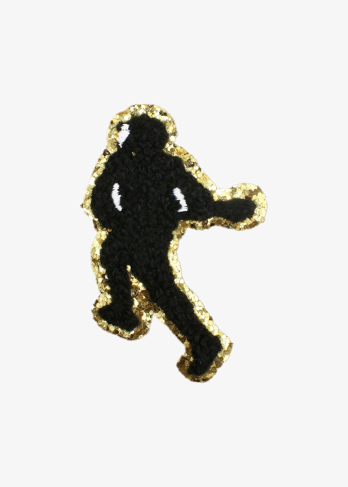 Football Player Silhouette patch