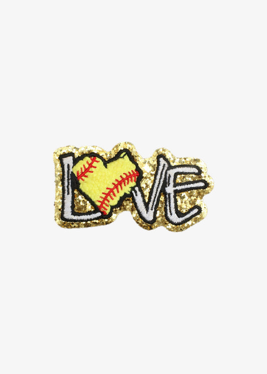 Softball Love patch