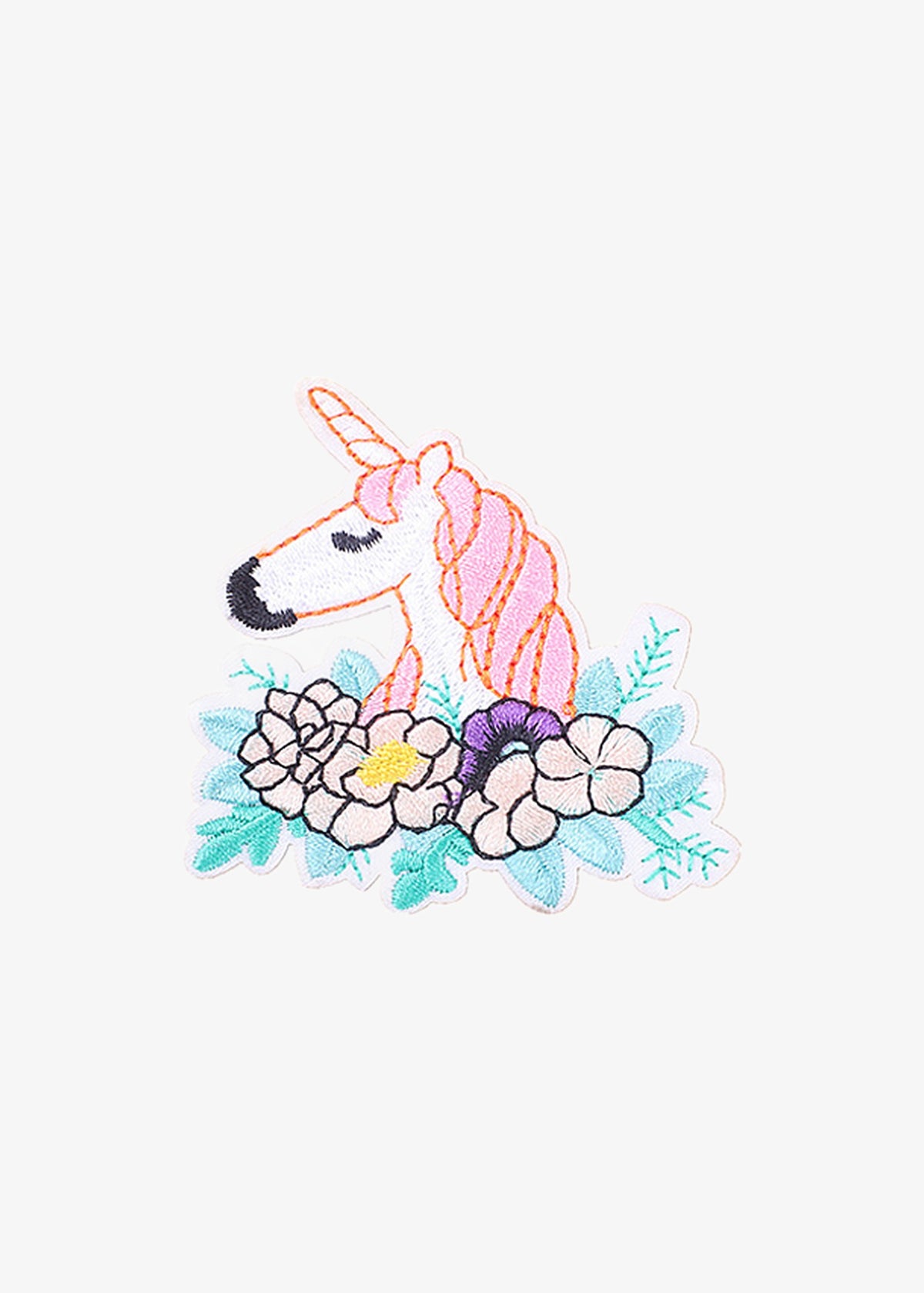 Unicorn with Flowers patch