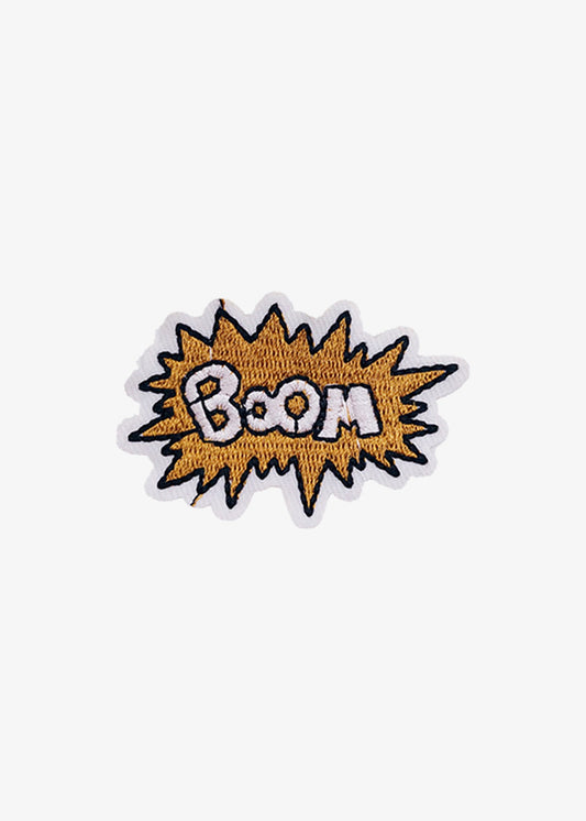 Boom Tan Comic Burst patch