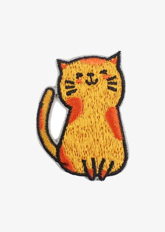 Sitting Orange Cat patch