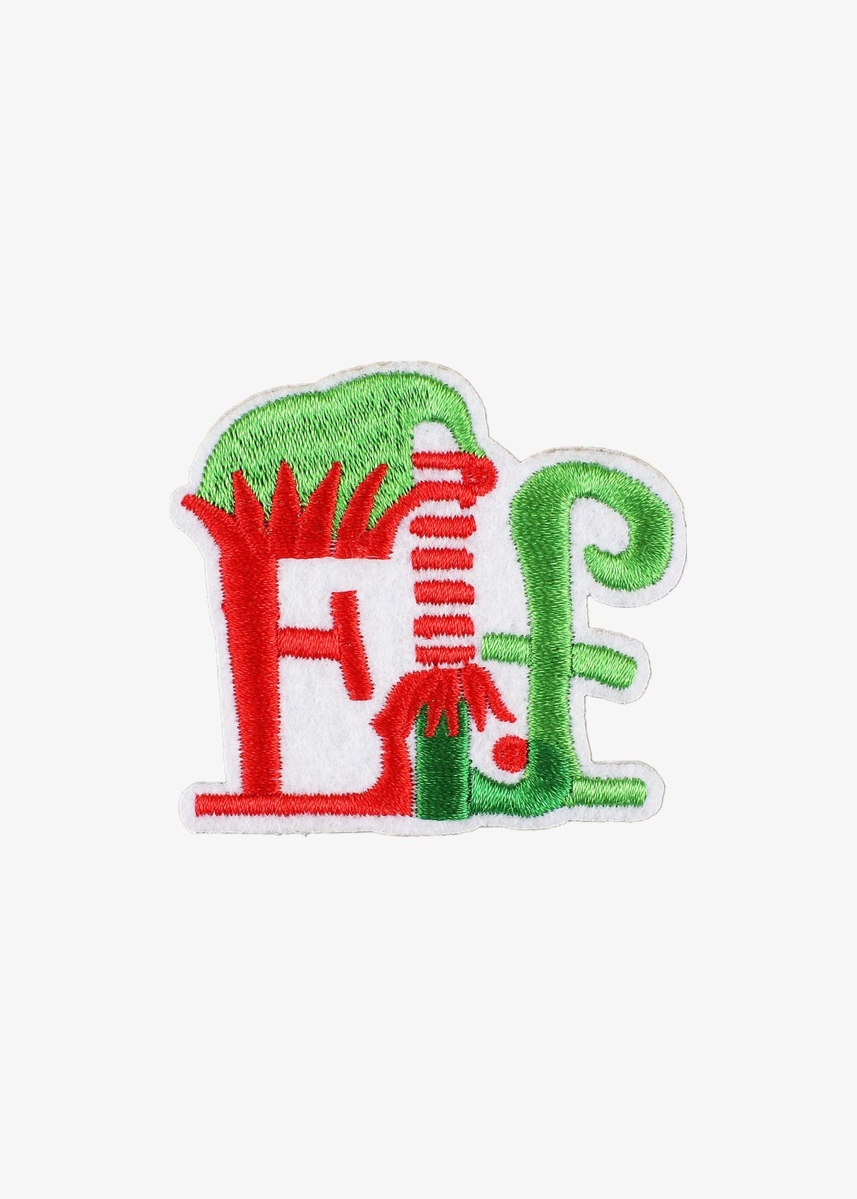 Elf Christmas Word patch