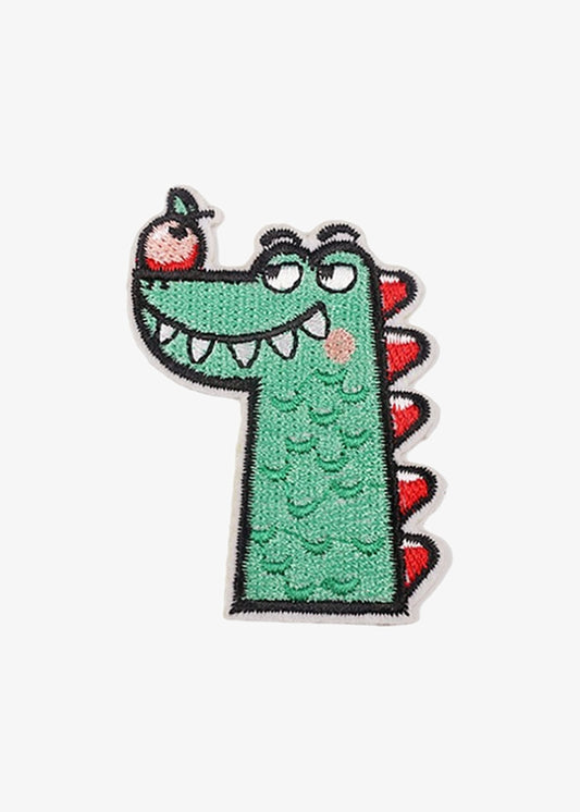 Dinosaur with Apple patch