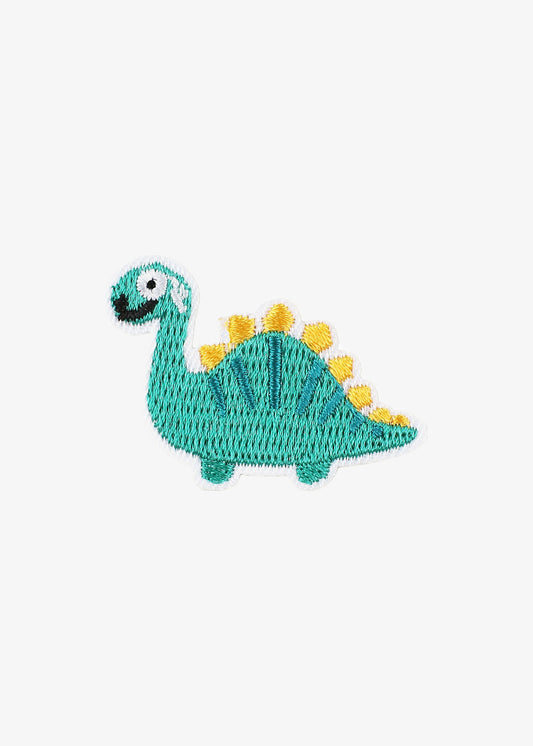 Teal Stegosaurus patch