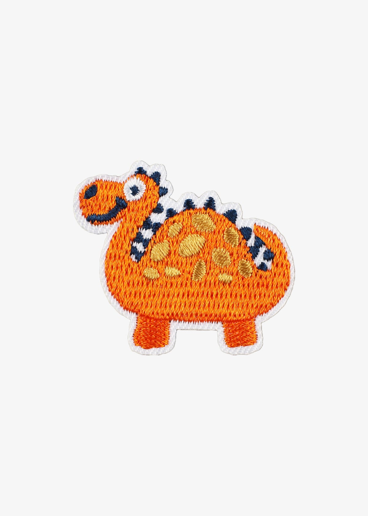 Orange Dinosaur patch