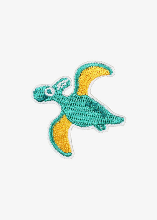 Teal Pterodactyl patch
