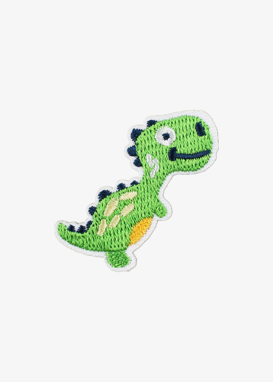 Green T-Rex patch